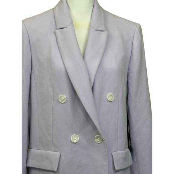 Halogen x Atlantic-Pacific blazer, Purple Secret, large, NWT, classic, corpcore - Picture 2 of 9